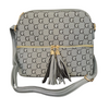 Designer Inspired Bag with Gold zip